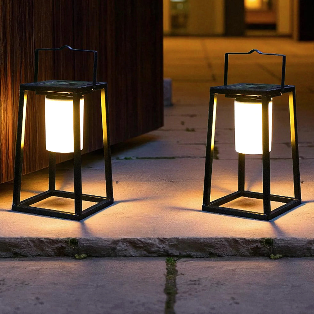 Portable solar outdoor lantern - product view 6
