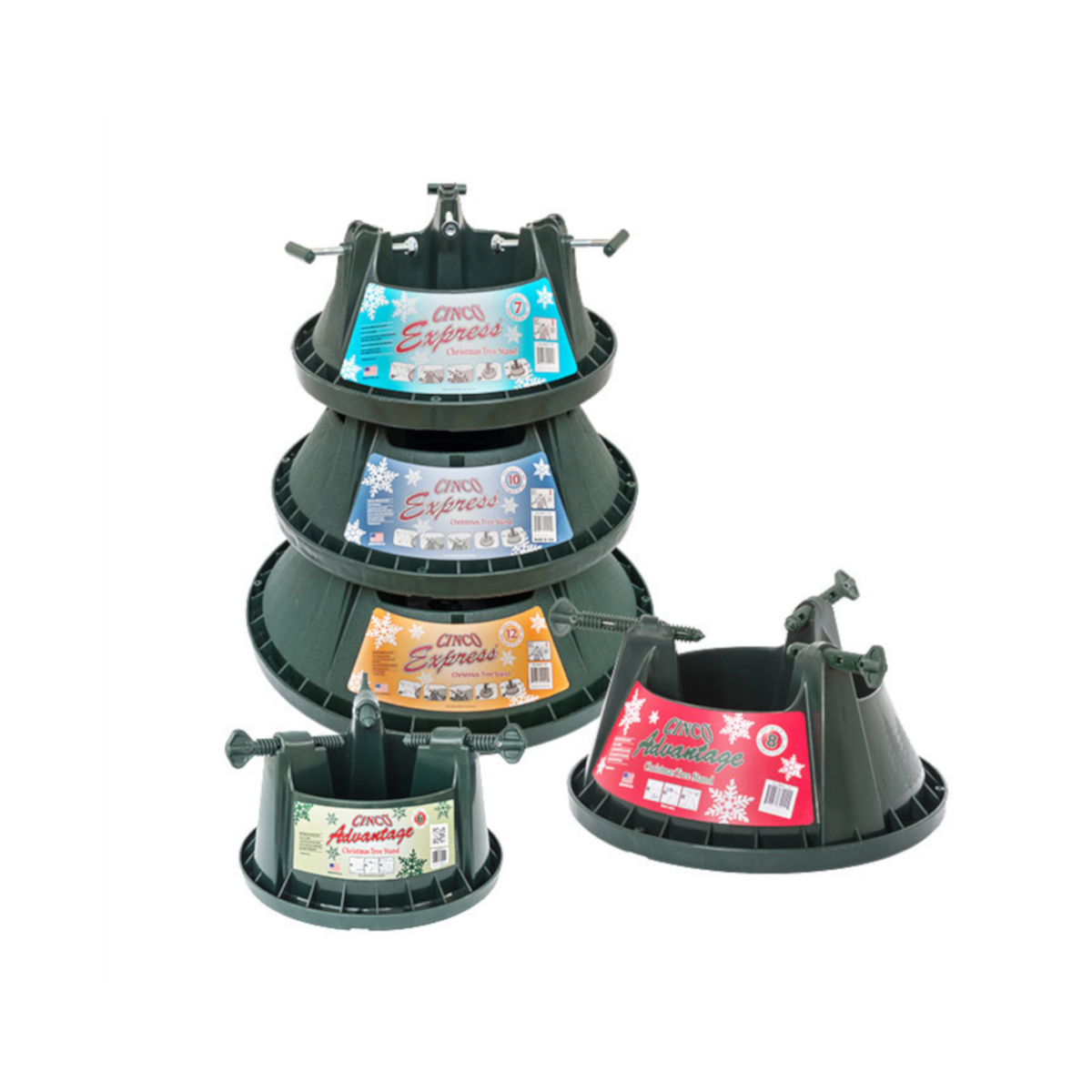 Christmas Tree Stand for 4–6' Trees