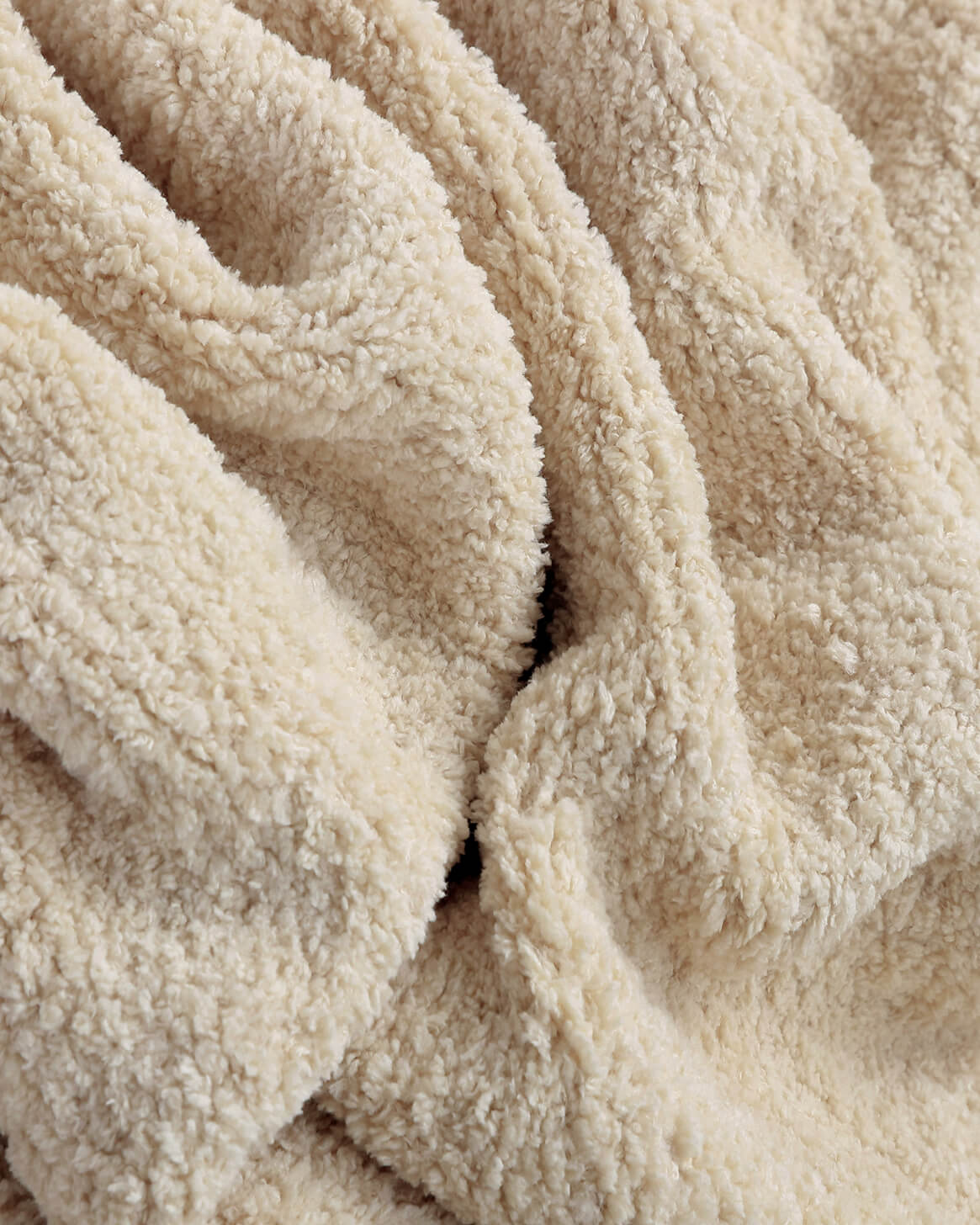 The Nest Throw Blanket – Sand | Oversized Soft Microfiber