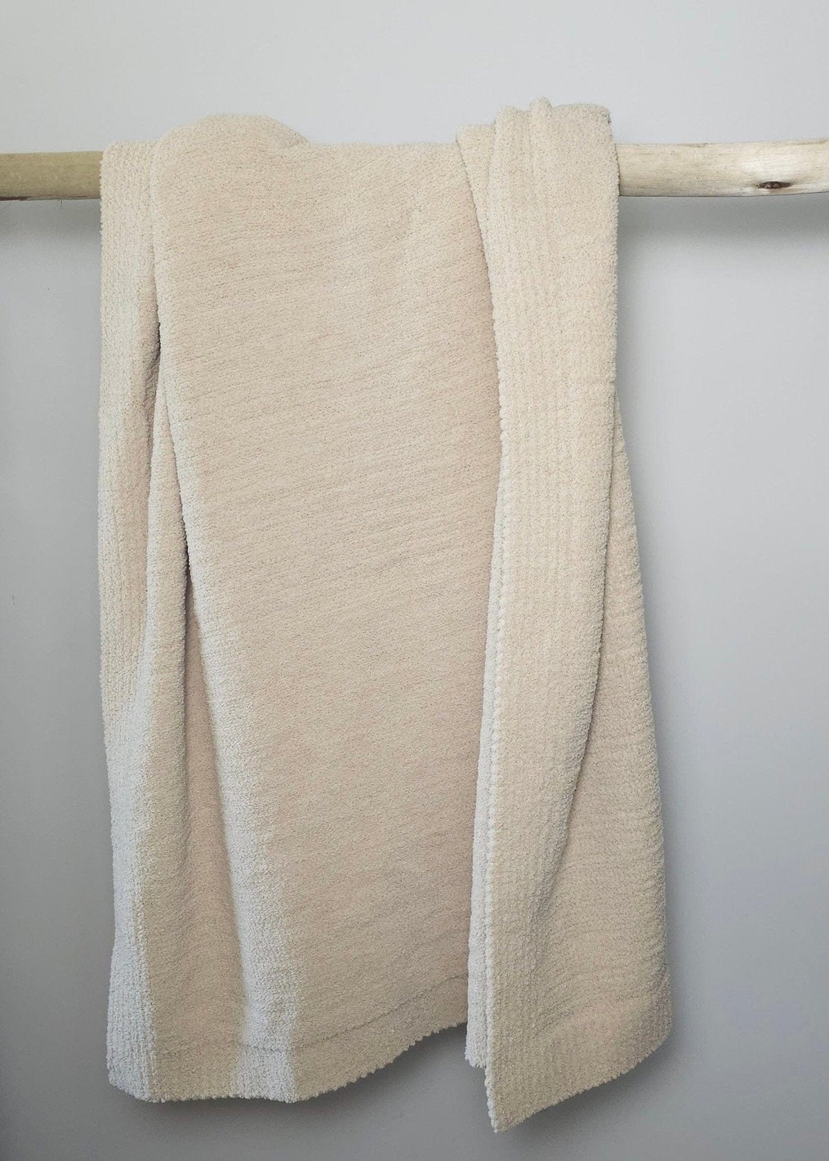 The Nest Throw Blanket – Sand | Oversized Soft Microfiber