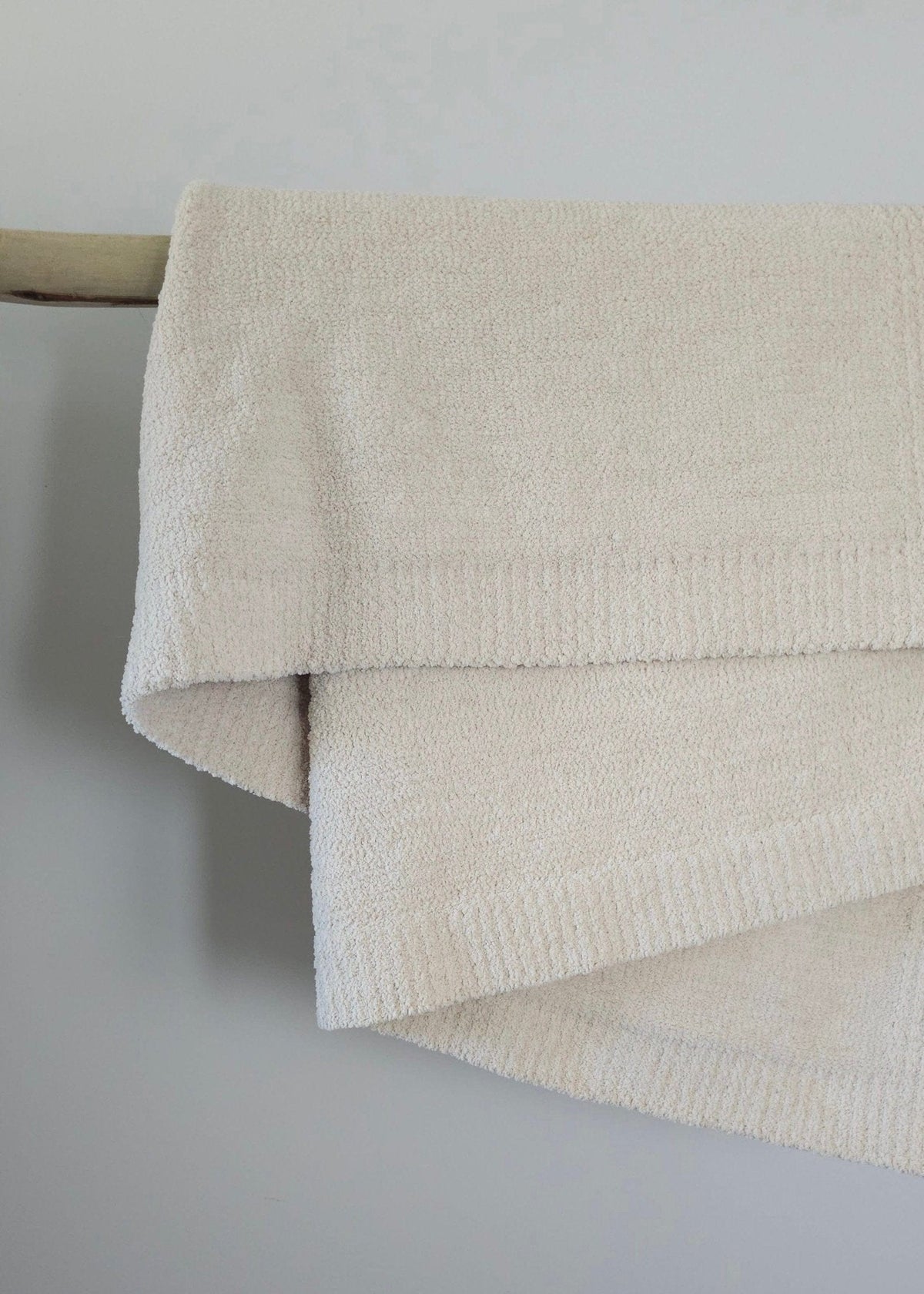 The Nest Throw Blanket – Sand | Oversized Soft Microfiber