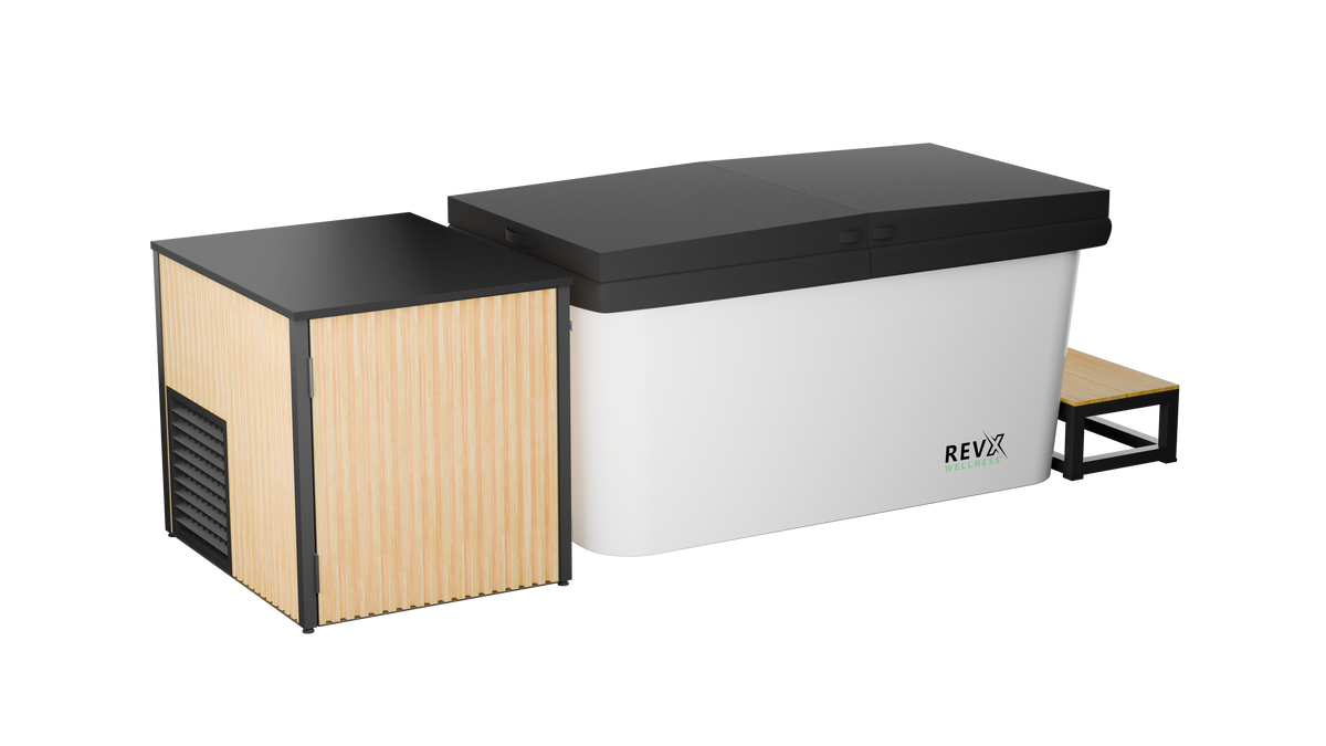 RevX Acrylic X Tub Cold Plunge with LUX Chiller & Filtration