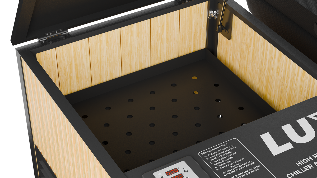 RevX Acrylic X Tub Cold Plunge with LUX Chiller & Filtration